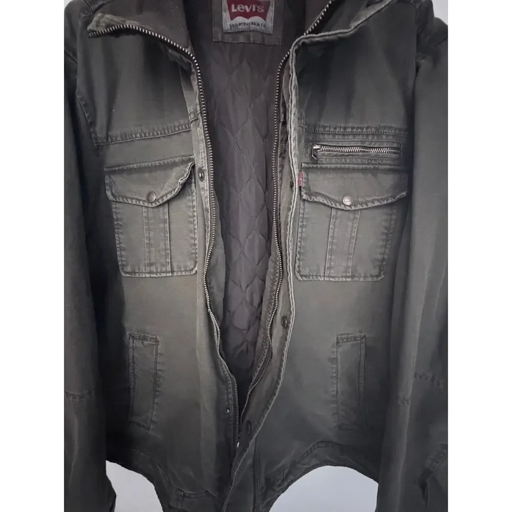 Levi's Olive Utility Jacket Mens XXL